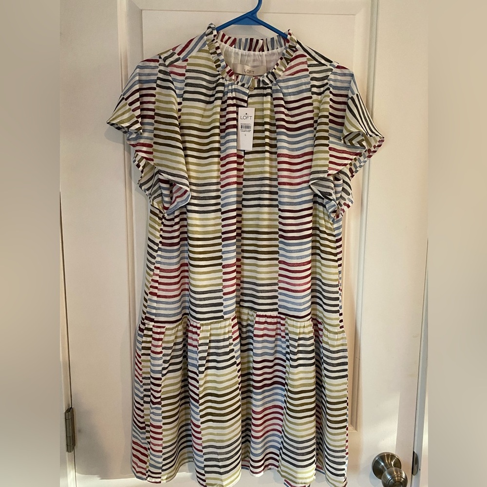 Loft Multi Color Dress